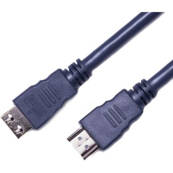  Кабель Wize CP-HM-HM-1M HDMI 1м v.2.0 K-Lock soft cable 19M/19M темно-серый 