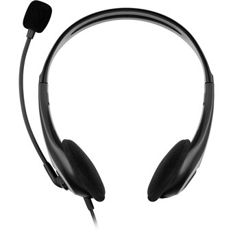  Наушники OKLICK HS-M300 черный/серый 1.8м (1876323) 