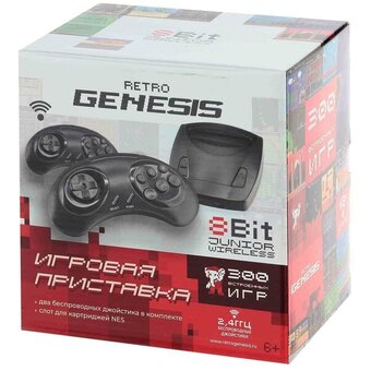  Игровая приставка RETRO GENESIS Junior Wireless 