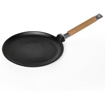  Сковорода блинная Гардарика 0822 (550002117) чугун 22см съемная ручка 