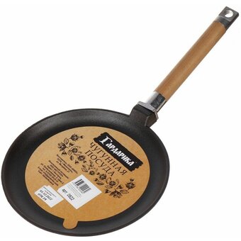  Сковорода блинная Гардарика 0822 (550002117) чугун 22см съемная ручка 