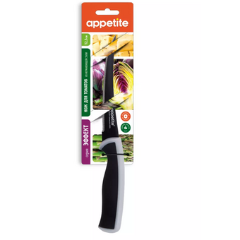  Нож APPETITE FLT-002B-5G Эффект для томатов нерж 12,3см с зуб серый 