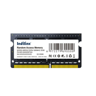  ОЗУ Indilinx IND-ID4N32SP32X SO-DIMM DDR4 32Gb PC25600 3200MHz CL22 1.2V RTL 