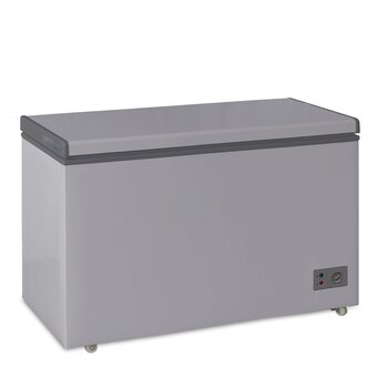  Морозильный ларь Бирюса M285KX металлик 