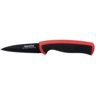  Нож APPETITE FLT-002B-6R Эффект для овощей нерж 8см красный 
