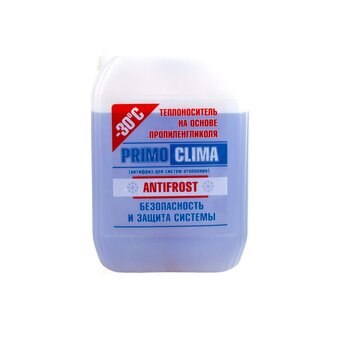  Теплоноситель Primoclima Antifrost Пропиленгликоль -30C (PA -30C 10) 10кг канистра/синий 