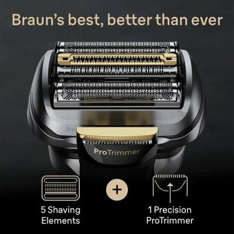  Бритва сетчатая Braun 9515s серебристый 