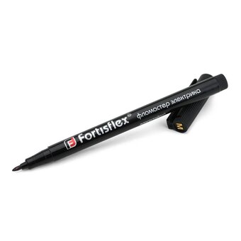  Фломастер электрика маркировочный Fortisflex ФМ-1,0 83403 черный 