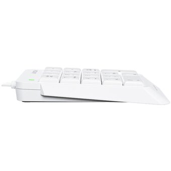  Числовой блок A4Tech Fstyler FK13P (FK13P white) белый USB slim для ноутбука 