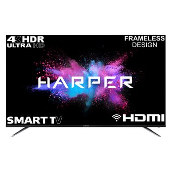  Телевизор Harper 65U750TS чёрный 