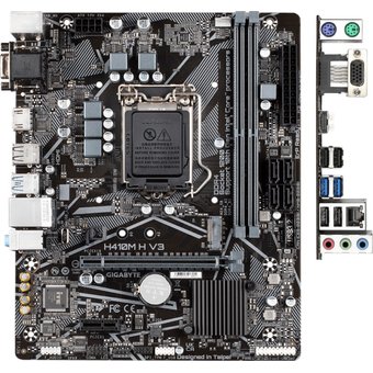  Материнская плата Gigabyte H410M H V3 rev 1.1 
