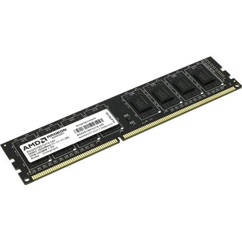  ОЗУ AMD Radeon R5 Entertainment Series R532G1601U1S-U 2GB DIMM DDR31600 Black Non-ECC, CL11, 1.5V, RTL 