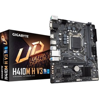 Материнская плата Gigabyte H410M H V3 rev 1.1 