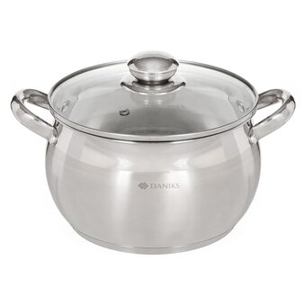  Кастрюля Daniks SD-20 204073 3.9л 