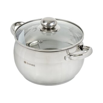  Кастрюля Daniks SD-20 204073 3.9л 