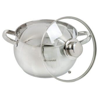  Кастрюля Daniks SD-20 204073 3.9л 
