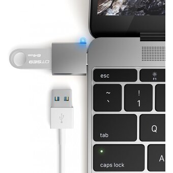  Адаптер Satechi ST-TCUAM Type-C USB Adapter Gunmetal 