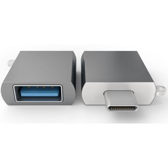  Адаптер Satechi ST-TCUAM Type-C USB Adapter Gunmetal 