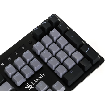  Клавиатура A4Tech Bloody B820R Dual Color (B820R grey (blue switch)) механическая черный/серый USB for gamer LED 
