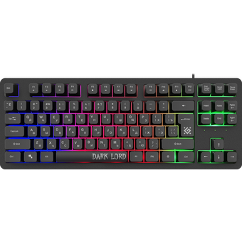  Клавиатура DEFENDER Dark Lord GK-580 BLACK 45580 