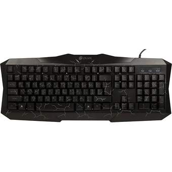  Комплект OKLICK HS-HKM100G Imperial 489352 клавиатура/мышь/гарнитура черный 