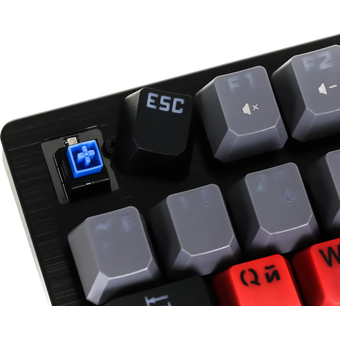  Клавиатура A4Tech Bloody B820R Dual Color (B820R grey (blue switch)) механическая черный/серый USB for gamer LED 