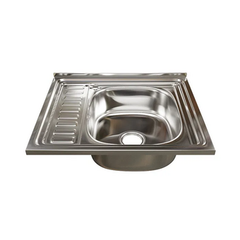  Мойка Mixline 527974 60х50 0,6 вып 3 1/2 16см с сифоном 