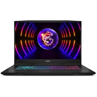  Ноутбуки MSI Katana GF76 17 B12VEK-267XRU (9S7-17L541-267) i7 12650H 2300MHz/17.3"/1920x1080/16GB/512GB SSD/GeForce RTX 4050 6GB/Без ОС/Черный 