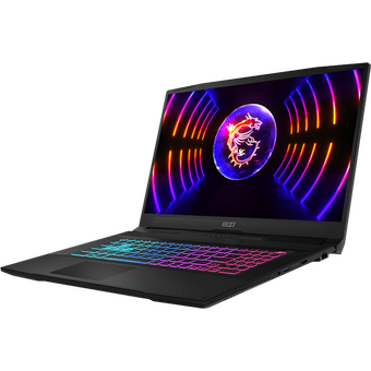  Ноутбуки MSI Katana GF76 17 B12VEK-267XRU (9S7-17L541-267) i7 12650H 2300MHz/17.3"/1920x1080/16GB/512GB SSD/GeForce RTX 4050 6GB/Без ОС/Черный 