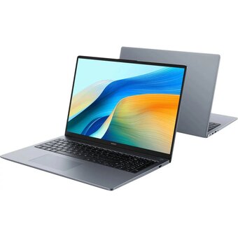  Ноутбук Huawei MateBook D 16 MCLG-X (53013YDL) Core i5 13420H 16Gb SSD512Gb Intel UHD Graphics 16" IPS (1920x1200) noOS grey space 