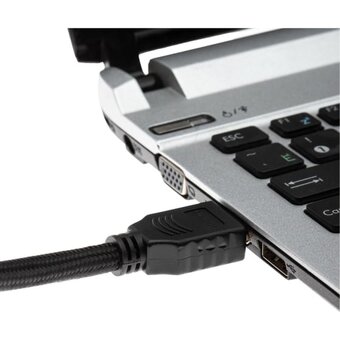  Кабель аудио-видео Cactus CS-HDMI.2-3 HDMI (m)/HDMI (m) 3м черный 