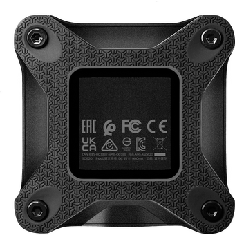  SSD A-DATA SD620 (SD620-512GCBK) 512GB, External, USB 3.2, R/W -550/500 MB/s черный 