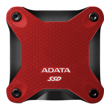  SSD A-DATA SD620 (SD620-1TCRD) 1TB, External, USB 3.2, R/W -550/500 MB/s красный 