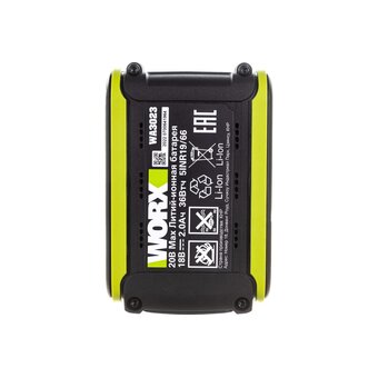  Аккумулятор WORX Professional WA3023, 20В 2.0Ач 