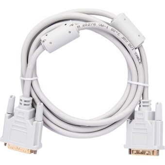  Кабель Bion BXP-CC-DVI2-018 DVI-D dual link 25M/25M, экран, ферритовые кольца, 1.8м 