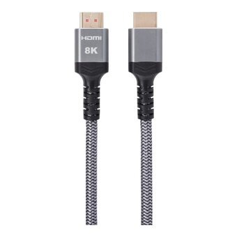  Кабель Vcom ACG859A-1.5 HDMI 19M/M, ver. 2.1 8KX60Hz Econom оплетка 1.5m iOpen 