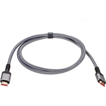  Кабель Vcom ACG859A-1.5 HDMI 19M/M, ver. 2.1 8KX60Hz Econom оплетка 1.5m iOpen 