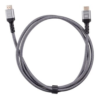  Кабель Vcom ACG859A-1.5 HDMI 19M/M, ver. 2.1 8KX60Hz Econom оплетка 1.5m iOpen 