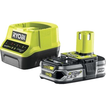  Аккумулятор+зарядное устройство Ryobi One+ RC18120, RC18120-125 (5133003359) Li-Ion 2.5Aч 