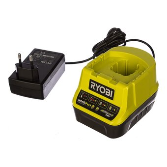  2 аккумулятора+зарядное устройство Ryobi One+ RC18120, RC18120-250 (5133003364) Li-Ion 5.0Aч 