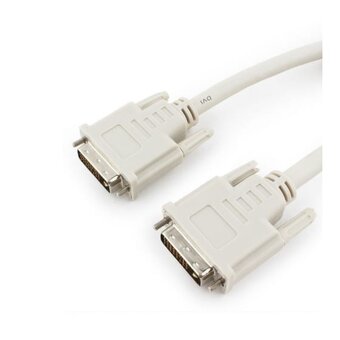  Кабель Gembird/Cablexpert CC-DVI-6C, 19M/19M DVI-D single link 1.8м серый 