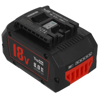  Аккумулятор TopOn TOP-BOSPRO-18.8.0 для Bosch Procore. 18v 8.0ah (li-ion) 