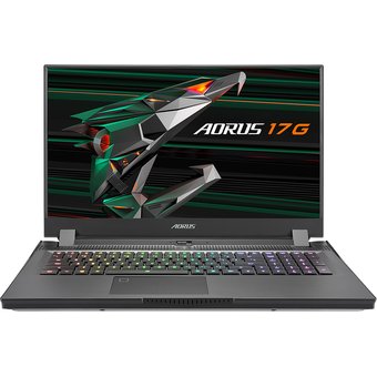 Ноутбук Gigabyte AORUS 17G KD-72RU325SD i7 11800H/16Gb/SSD512Gb/ RTX 3060 105W 6Gb/17.3"/300hz/IPS/FHD/Dos/black 