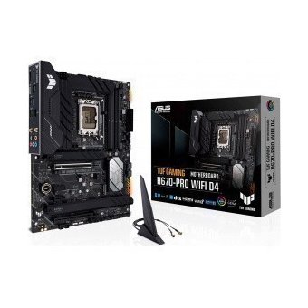  Материнская плата ASUS TUF Gaming H670-PRO WIFI D4 