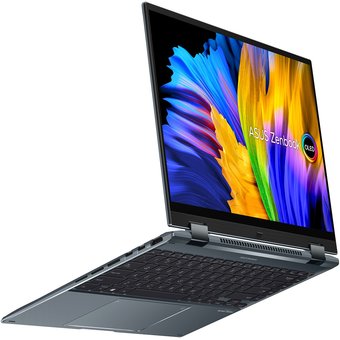  Ноутбук ASUS Zenbook 14 Flip OLED UP5401EA-KN017R 90NB0V41-M007C0 i7-1165G7/16Gb/1Tb SSD/14"Touch OLED WQXGA+/Intel Xe/Win10 Pro 