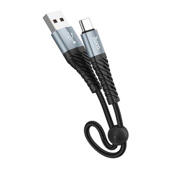  Дата-кабель HOCO X38 Cool Charging Type-C 0,25 м (чёрный) 