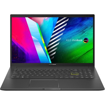  Ноутбук Asus M513UA-L1179W 90NB0TP1-M06500 Ryzen 5 5500U/8Gb/512Gb SSD/ 15.6" OLED FHD/noDVD/VGA int/W11/black 