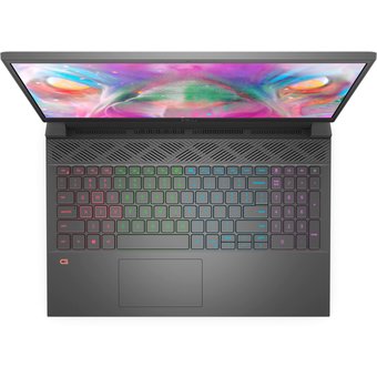  Ноутбук Dell G15 5510 G515-1328 i7-10870H 15.6 FHD 120Hz 250 nits WVA A-G 16GB (2x8G) 512GB SSD RTX 3050 4GB GDDR6 Win11 