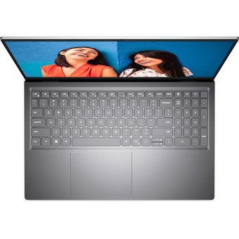  Ноутбук Dell Inspiron 5510-9669 Intel Core i5 11300H(3.1Ghz)/8Gb/256Gb SSD/noDVD/15.6" FHD/Linux/Platinum silver 