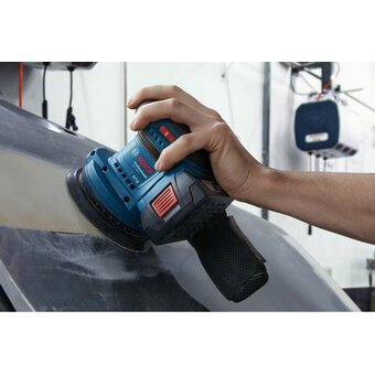  Эксцентриковая шлифмашина Bosch GEX 185-Li без АКБ и ЗУ D125мм аккум. (06013A5020) 